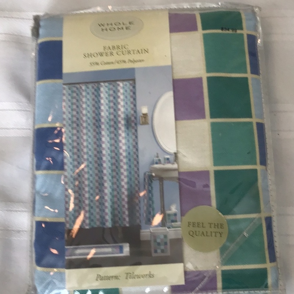 Whole Home Fabric Shower Curtain